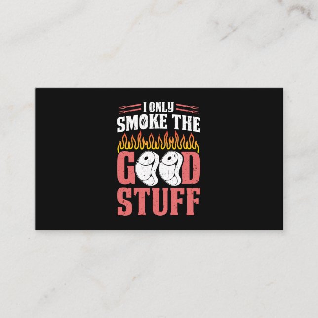 25.Bbq Chefcook Offcompetitionrestaurantbarbeque I Business Card (Front)