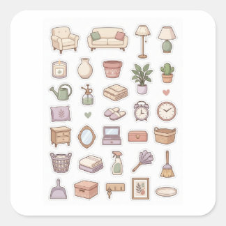 25 Cute Aesthetic Stickers | Cute Sticker Pack