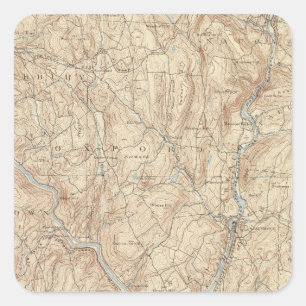 25 Derby sheet Square Sticker