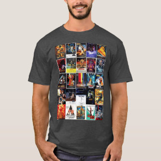 25 Iconic Movies friends gift T-Shirt