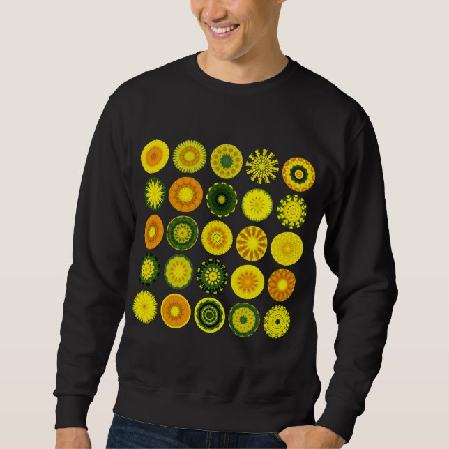 25 Mandalas I - Customised Sweatshirt (Front)