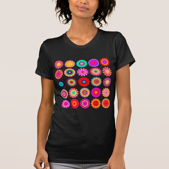 25 Mandalas II - Customised T-Shirt (Front)