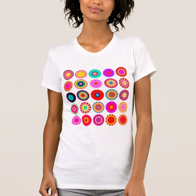 25 Mandalas II - Customised T-Shirt (Front)