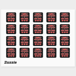 25% More Reasons To Love Local Square Sticker