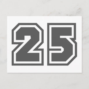 25 POSTCARD