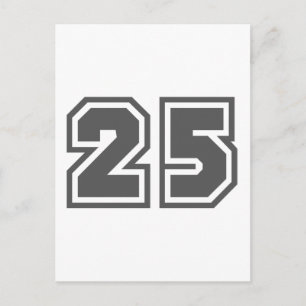 25 POSTCARD