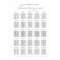 25 Table Seating Chart Find your Seat Calligraphy
