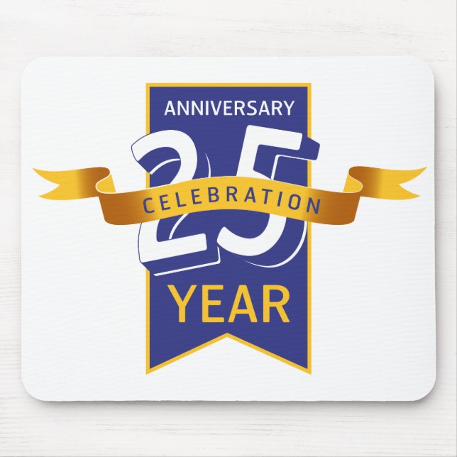 25 th anniversary mouse pad (Front)