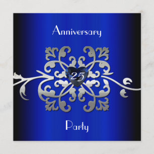 25 Wedding Anniversary Party Invitation