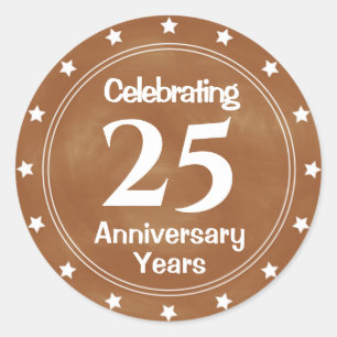 25 Year Anniversary Envelope Seal