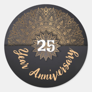 25 Year Anniversary Envelope Seal