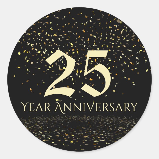 25 Year Anniversary Envelope Seal (Front)