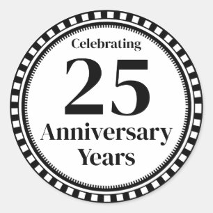 25 Year Anniversary Envelope Seal