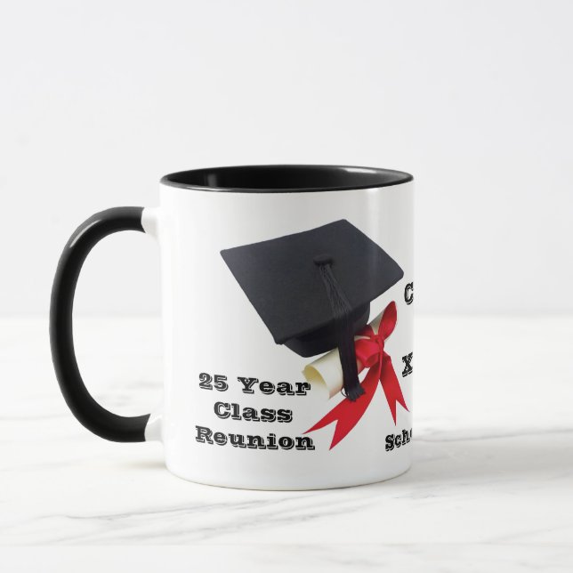 25 Year Class Reunion by Janz Mug (Left)
