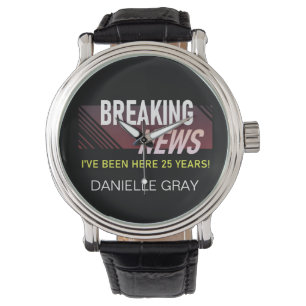 25 Year Work Anniversary Employee Appreciation Watch