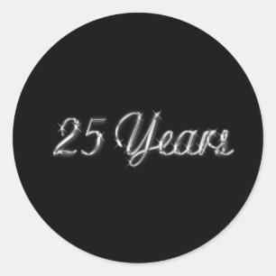 25 Years Anniversary Sticker