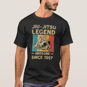 25 Years Old BJJ Jiu-Jitsu Legend Awesome Since 19 T-Shirt