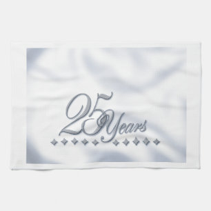 25 YEARS! TEA TOWEL