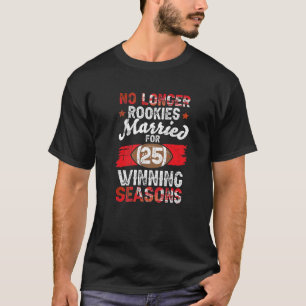 25th 25 year Wedding Anniversary Gift Plan Husband T-Shirt