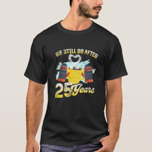 25th 25 year Wedding Anniversary Gifts Success Hus T-Shirt