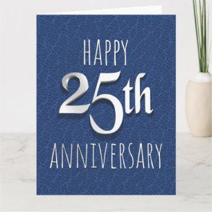 25th Anniversary Card