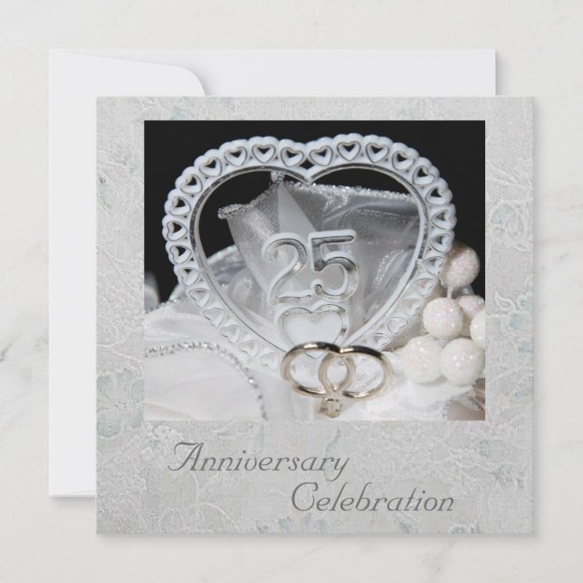 25th Anniversary Celebration Invitation (Front)