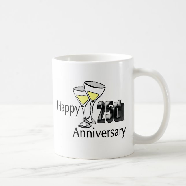 25th anniversary coffee mug (Right)