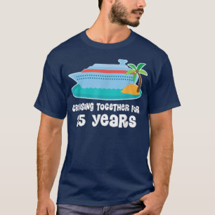 25th Anniversary Cruise Couples 25 Years Together T-Shirt