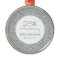 25th Anniversary Keepsake Faux Silver Glitter