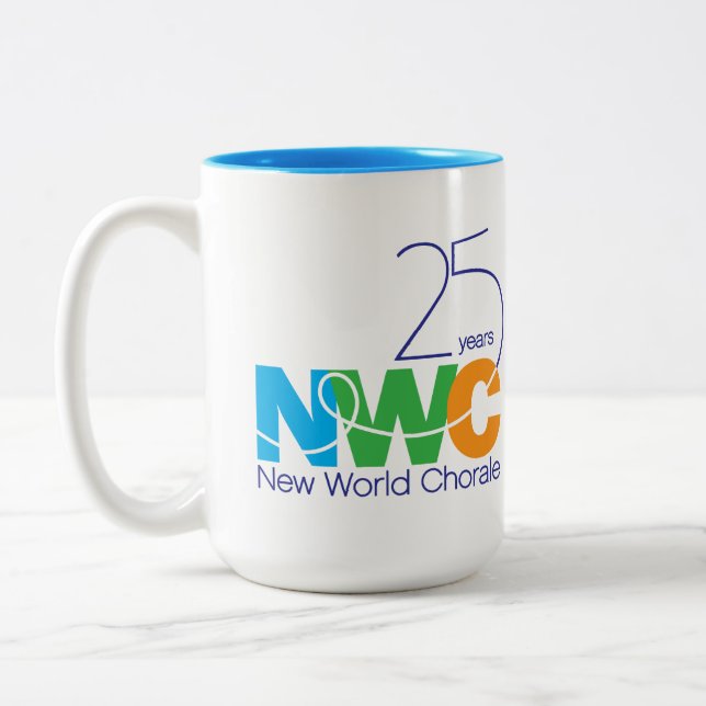 25th Anniversary New World Chorale Mug (Left)