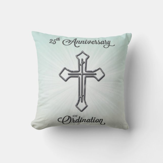 25th Anniversary of Ordination, Pillow (Front)