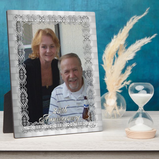 25th Anniversary photo plaque (Side)