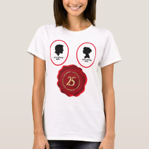 25th anniversary red wax seal T-Shirt