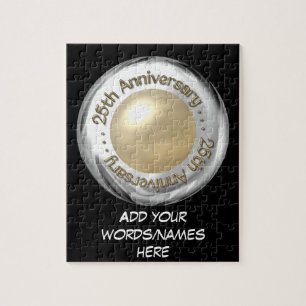 25th Anniversary ("Silver" and "Pearl" '3-D') Jigsaw Puzzle