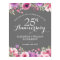 25th Anniversary Watercolour Roses Welcome Sign