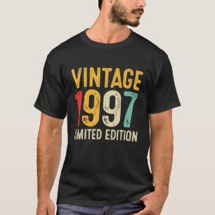 25th Birthday Gift 25 Years Old Vintage 1997 T-Shirt