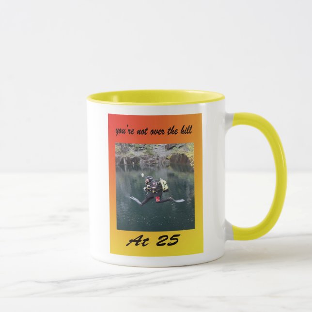 25th birthday mug (Right)