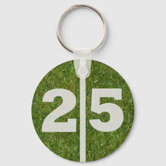 25th Birthday Party Favour Key Ring