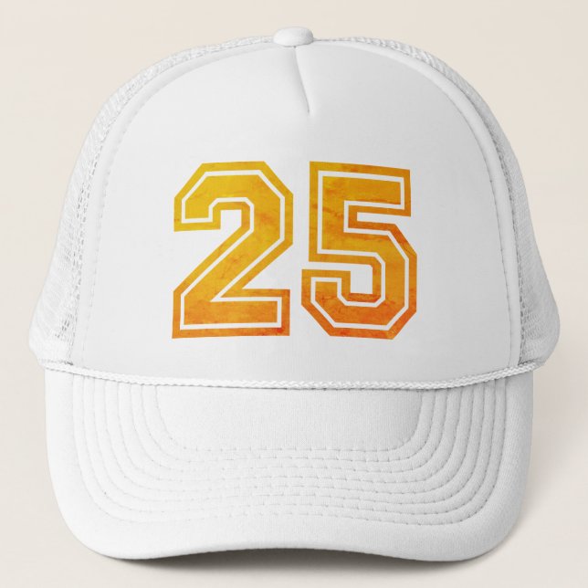 25th Birthday Party Trucker Hat (Front)