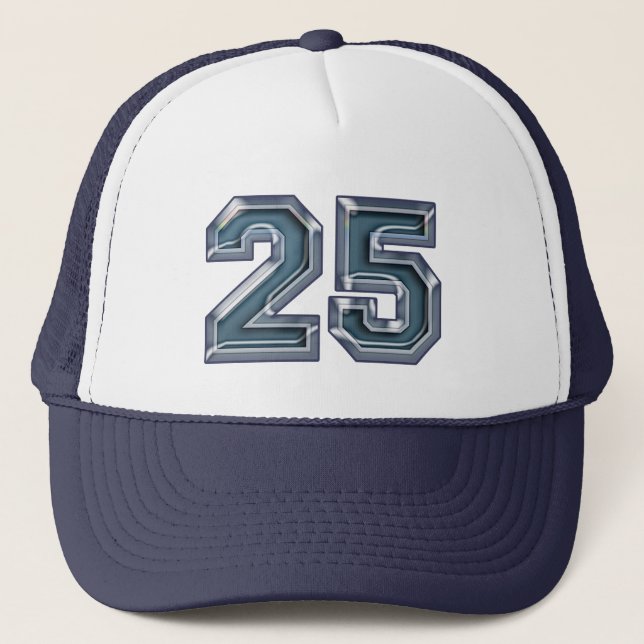25th Birthday Party Trucker Hat (Front)