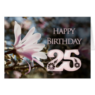 25th Birthday with magnolia