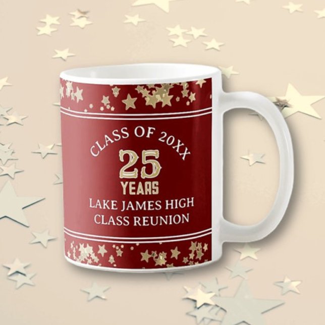 25th! Fun class reunion favour Coffee Mug (Creator Uploaded)