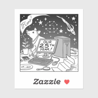 25th IFComp Sticker