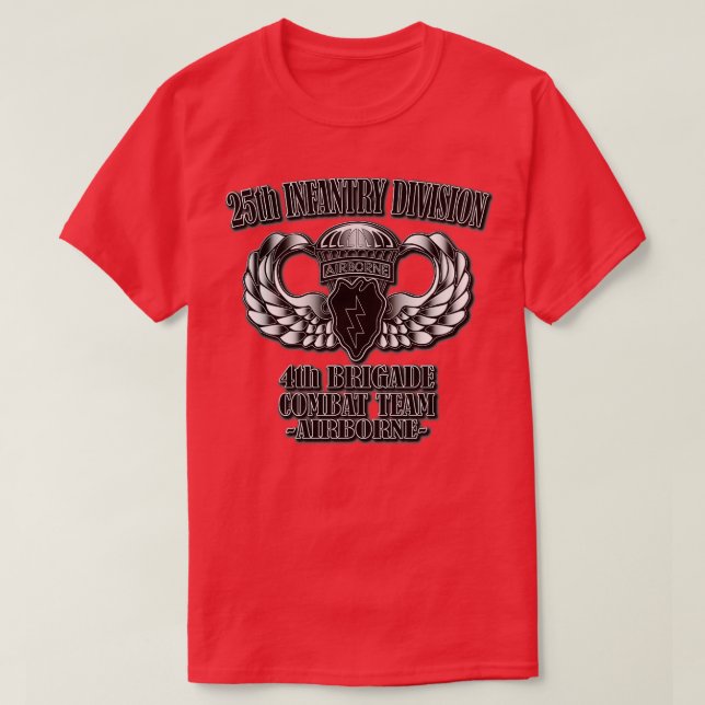 25th Infantry Division 4th Brigade T-Shirt (Design Front)