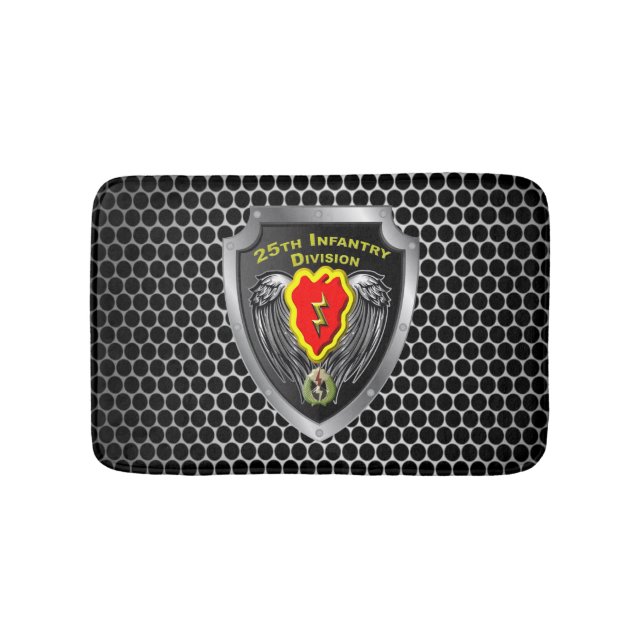 25th Infantry Division  Bath Mat (Front)