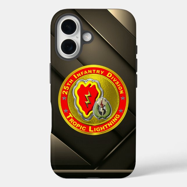 25th Infantry Division  Case-Mate iPhone Case (Back)