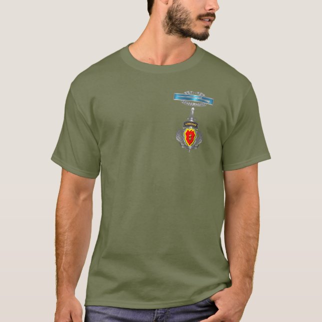 25th Infantry Division CIB Afghanistan T-Shirt (Front)