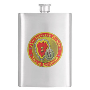 25th Infantry Division Hip Flask