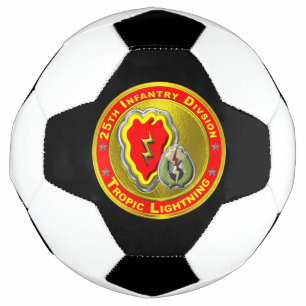 25th Infantry Division LOWER PRICE Soccer Ball