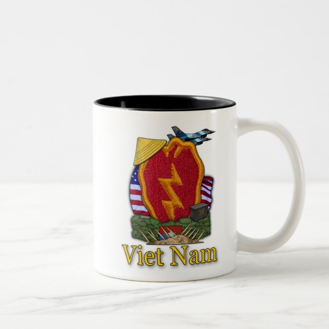 25th infantry division vietnam vets patch Cup (Right)